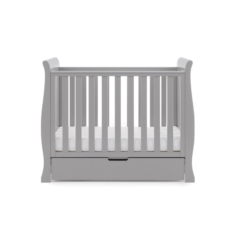 Stamford Space Saver Sleigh 3 Piece Room Set - Warm Grey