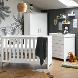 Nika 3 Piece Room Set - White Wash