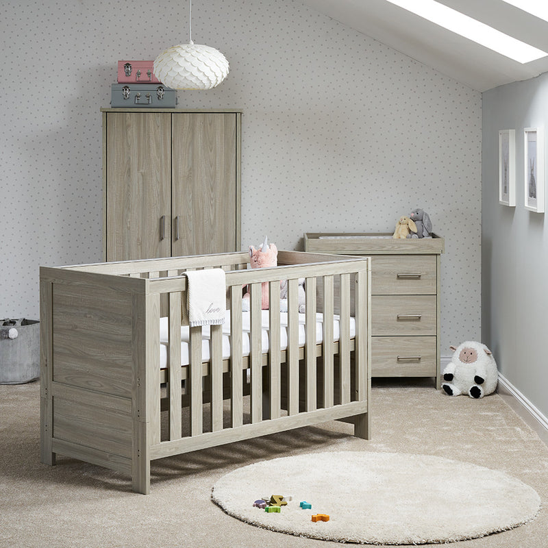 Nika 3 Piece Room Set - Grey Wash