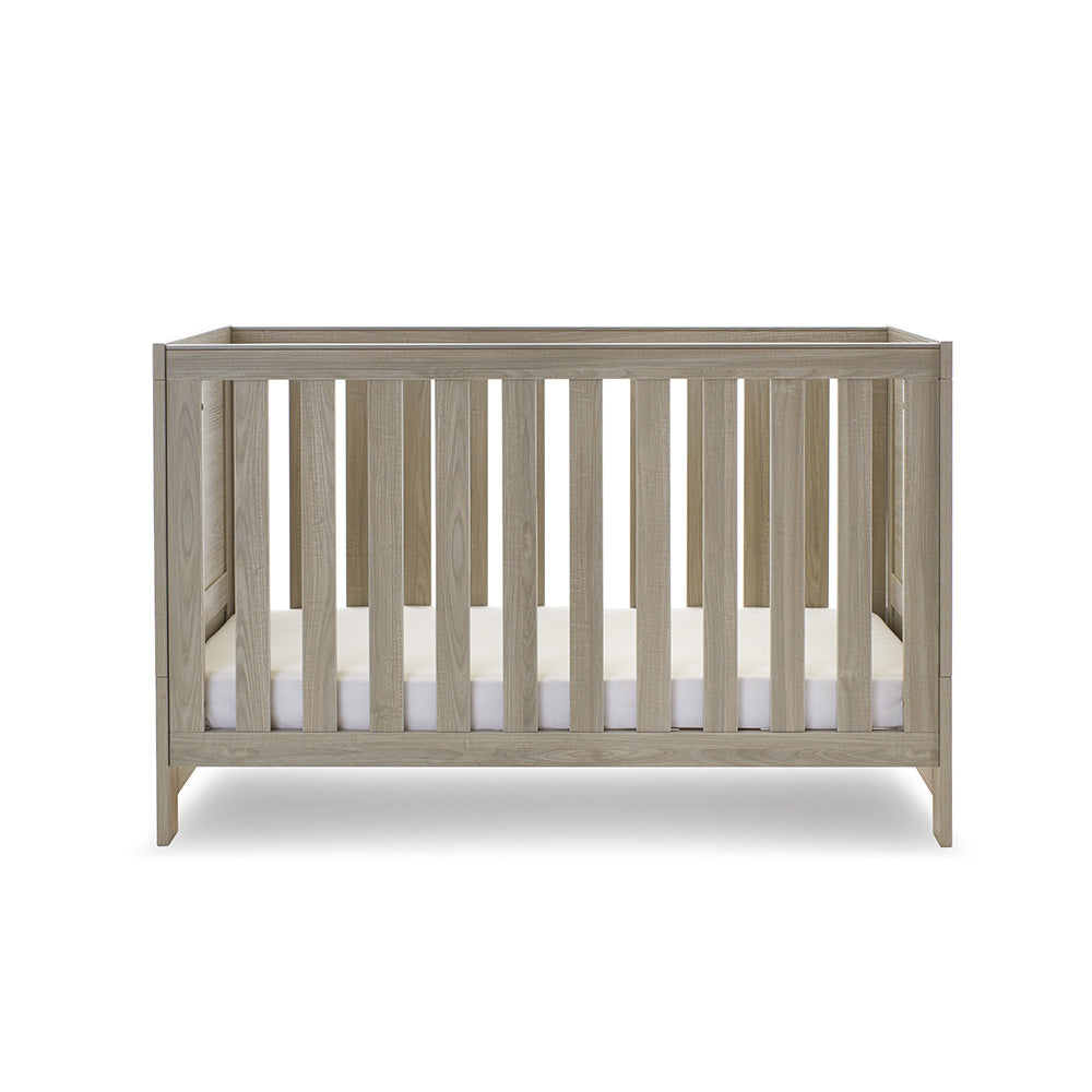 Nika Mini Cot Bed - Grey Wash