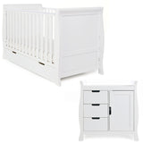 Stamford Classic Sleigh 2 Piece Room Set - White