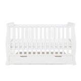 Stamford Classic Sleigh Cot Bed - White