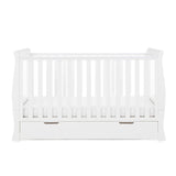 Stamford Classic Sleigh Cot Bed - White