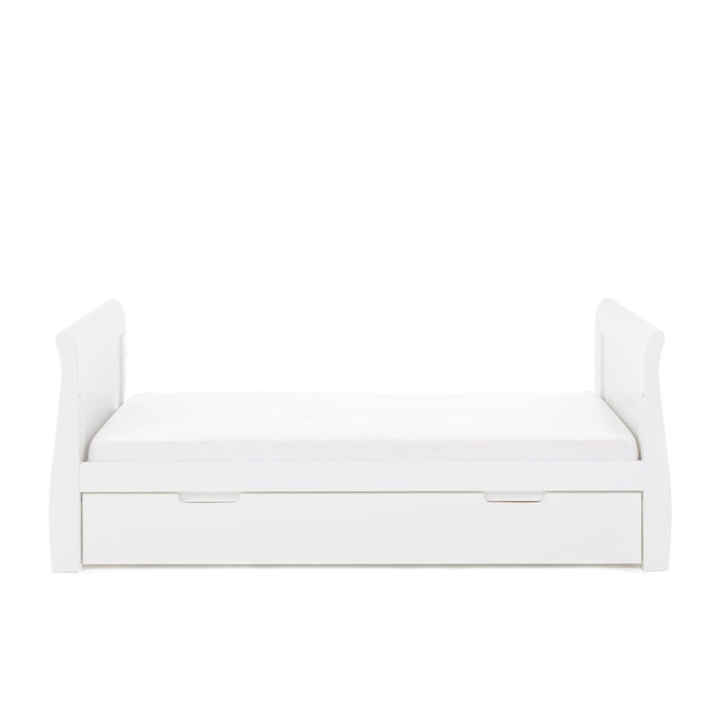 Stamford Classic Sleigh Cot Bed - White