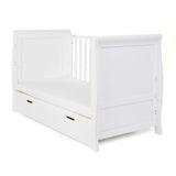 Stamford Classic Sleigh Cot Bed - White