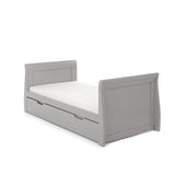 Stamford Classic Sleigh Cot Bed - Warm Grey