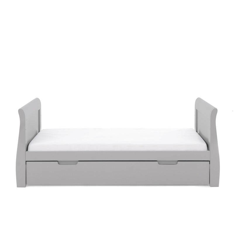 Stamford Classic Sleigh Cot Bed - Warm Grey