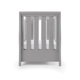 Stamford Luxe Sleigh Cot Bed - Warm Grey