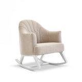 Round Back Rocking Chair - Oatmeal