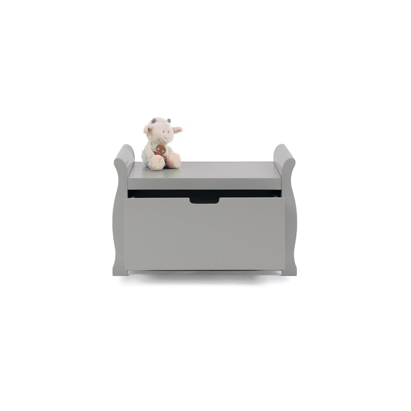 Stamford Sleigh Toy Box - Warm Grey