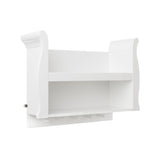 Stamford Sleigh Shelf - White