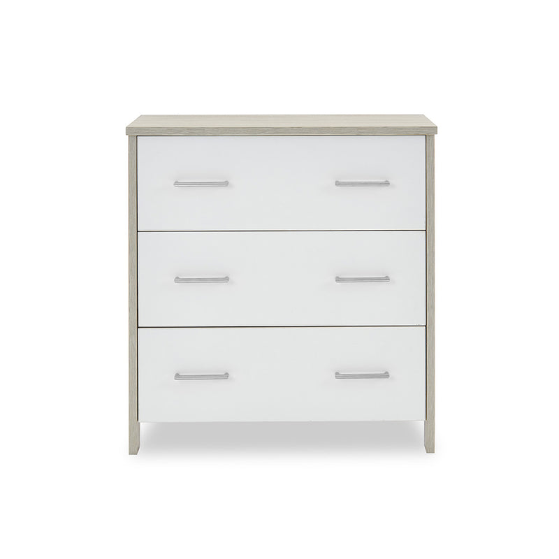 Nika Changing Unit - Grey Wash with White