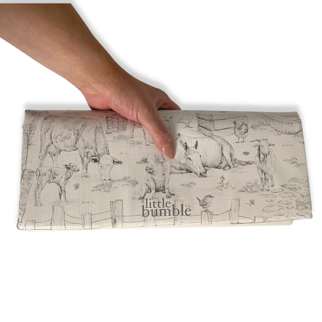 Travel Changing Mat - On The Farm