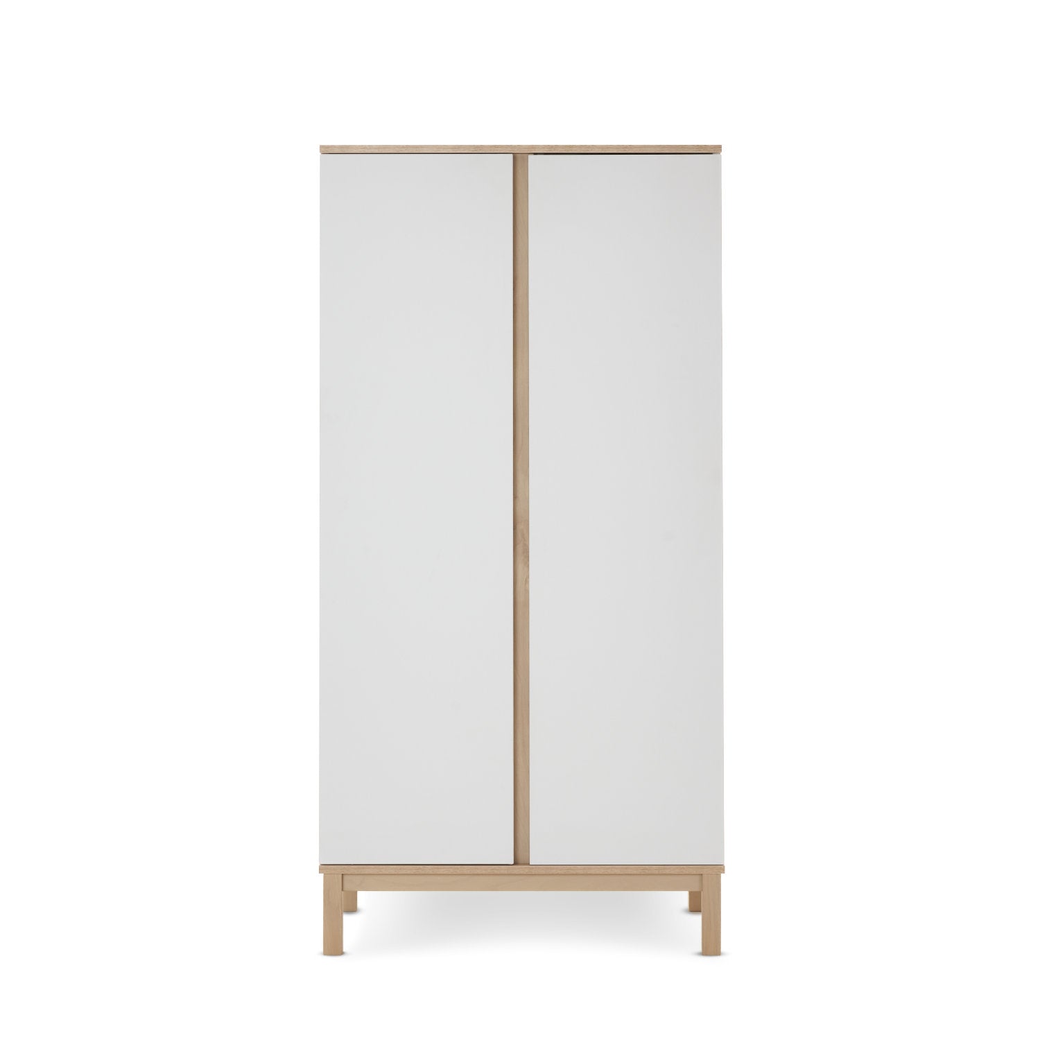 Astrid Double Wardrobe - White