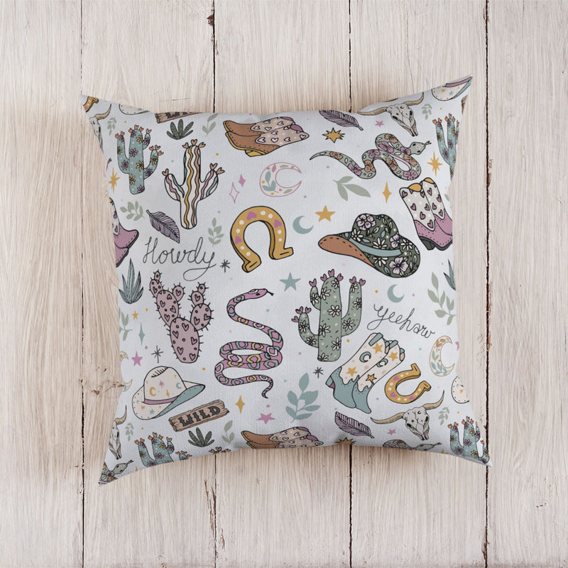 Cushion Cover - Wild West Pink