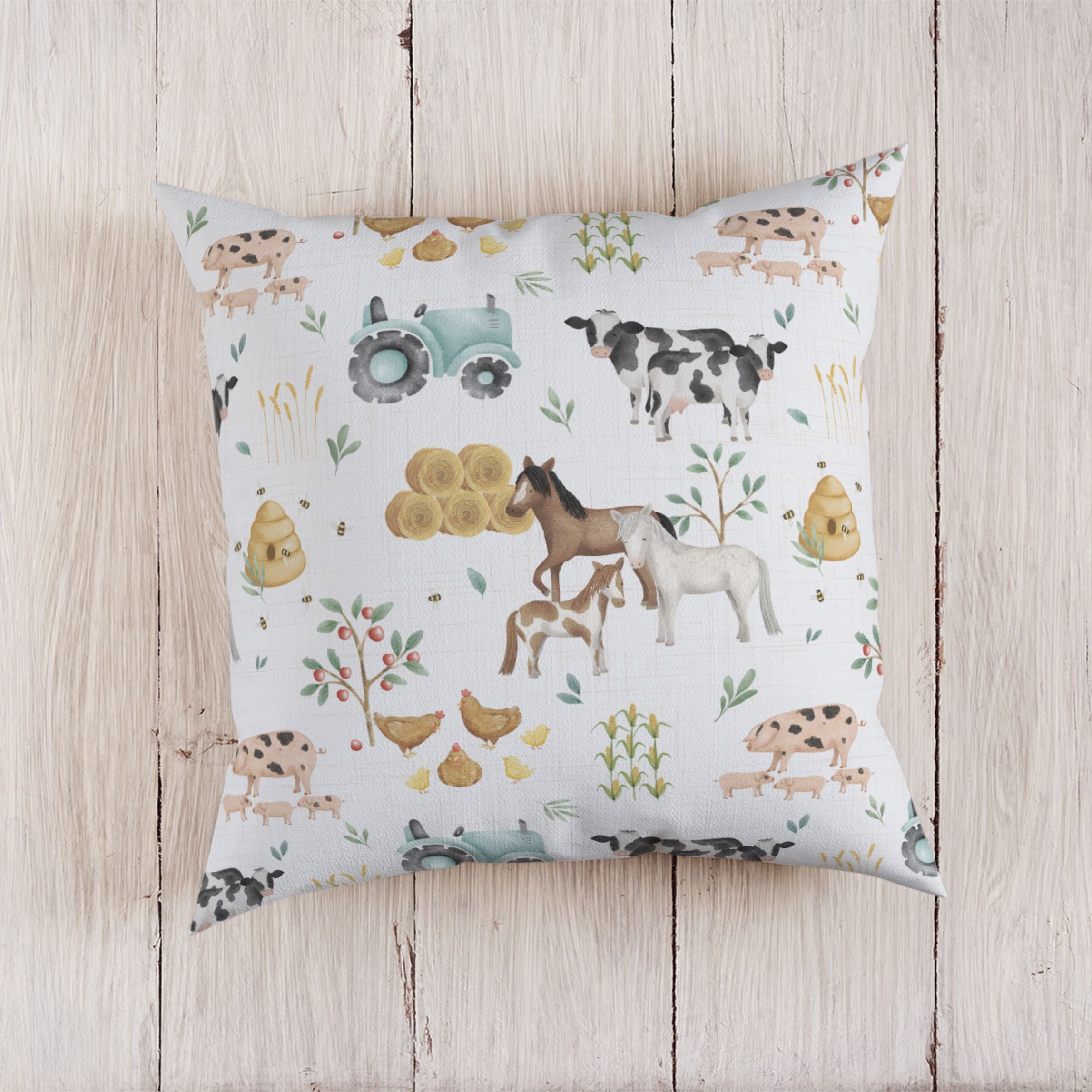 Cushion Cover - Farm Yard