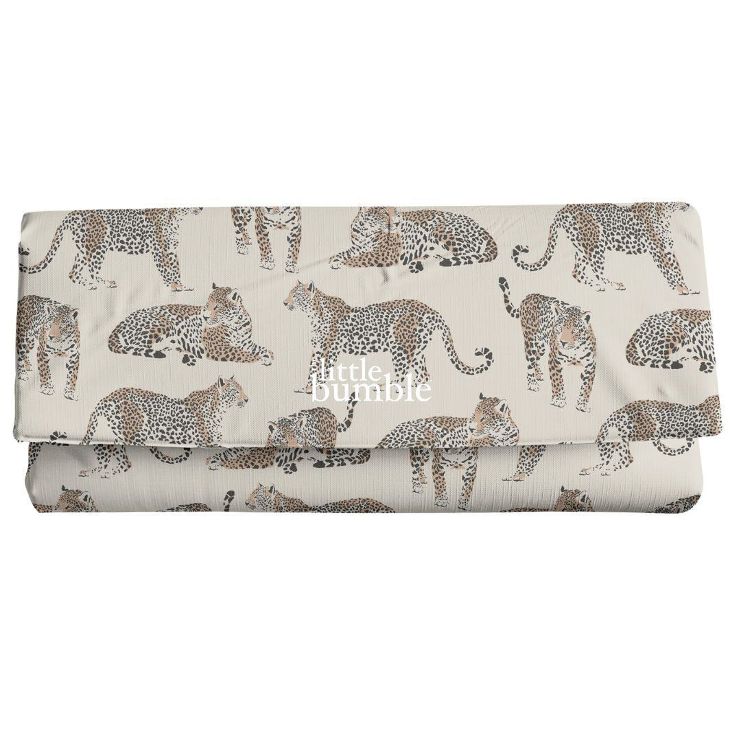 Travel Changing Mat - Neutral Leopard