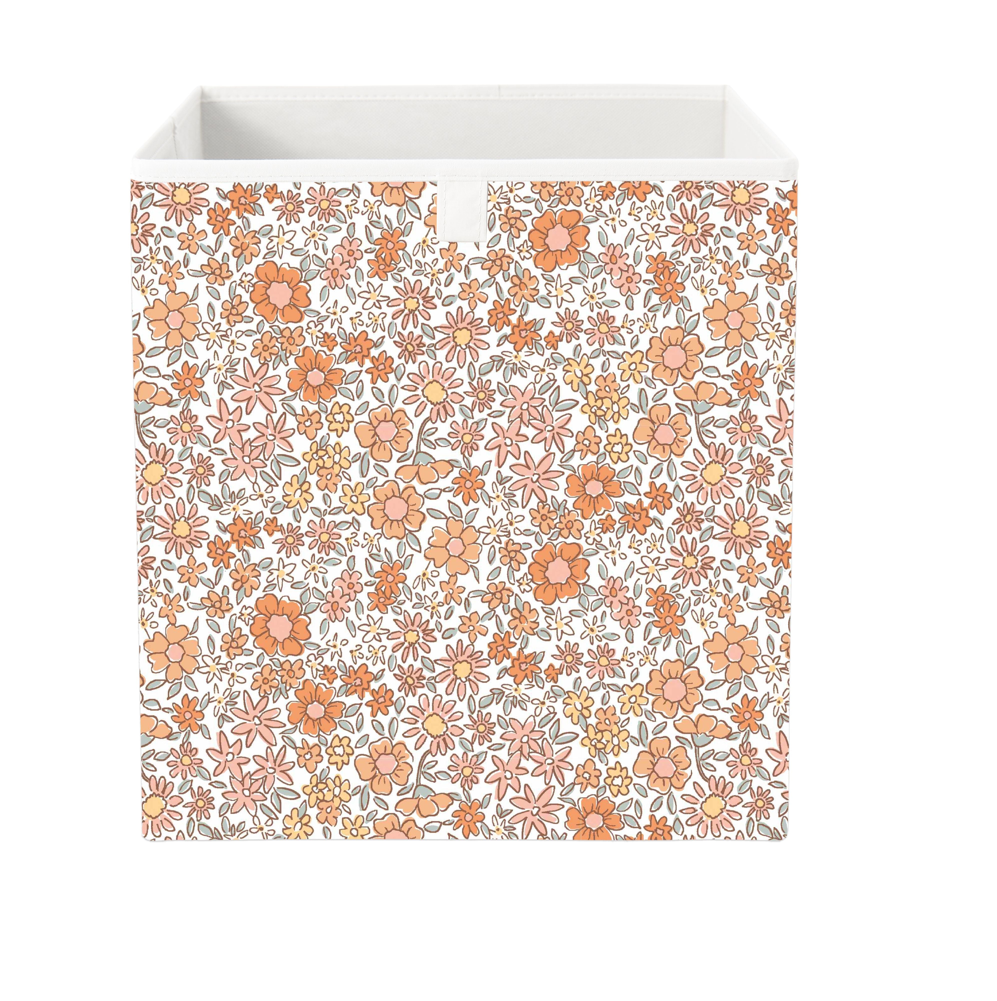 Cube Storage Box - Ditsy Floral