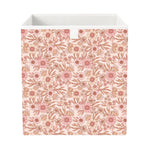 Cube Storage Box - Retro Floral