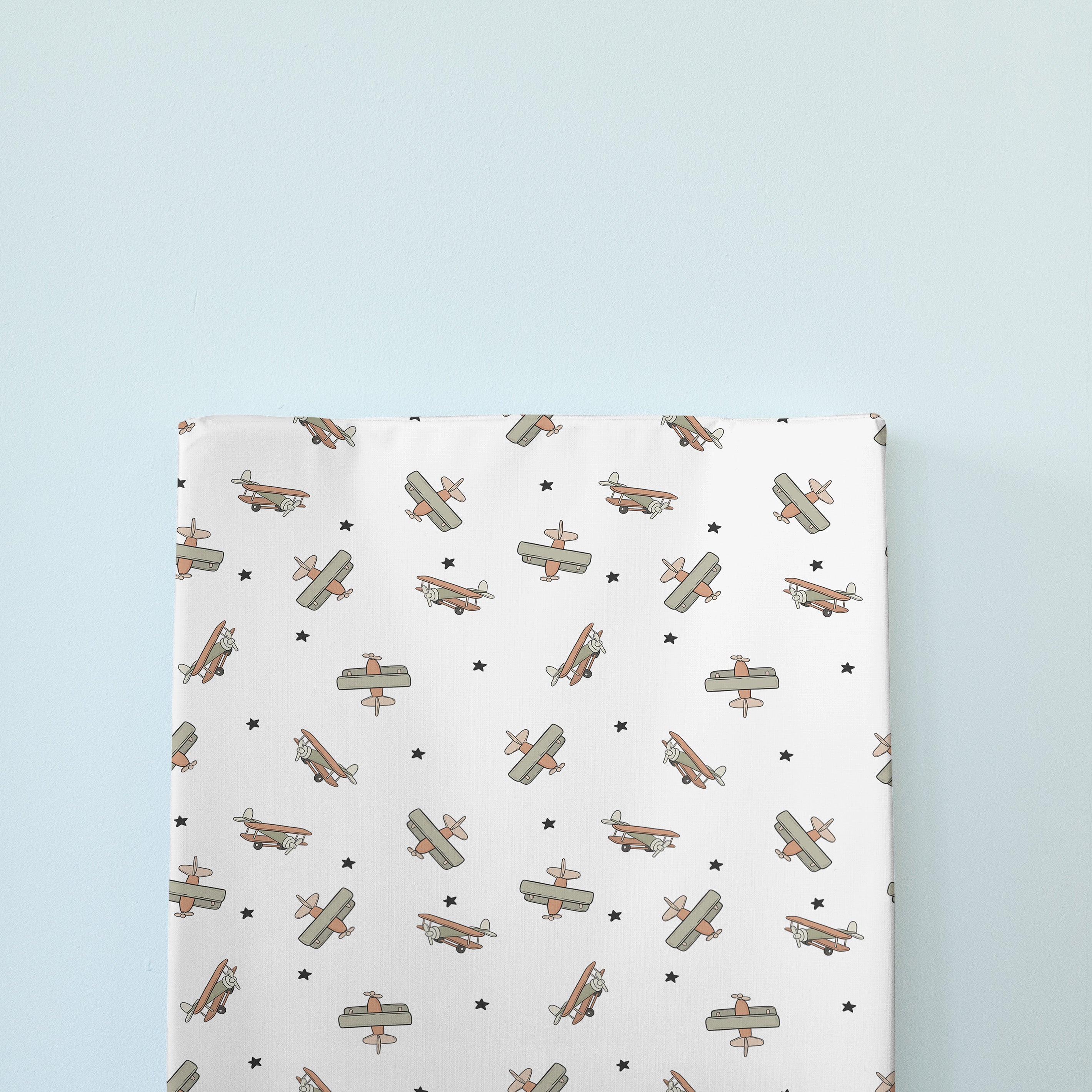 Anti Roll Changing Mat - Aeroplanes