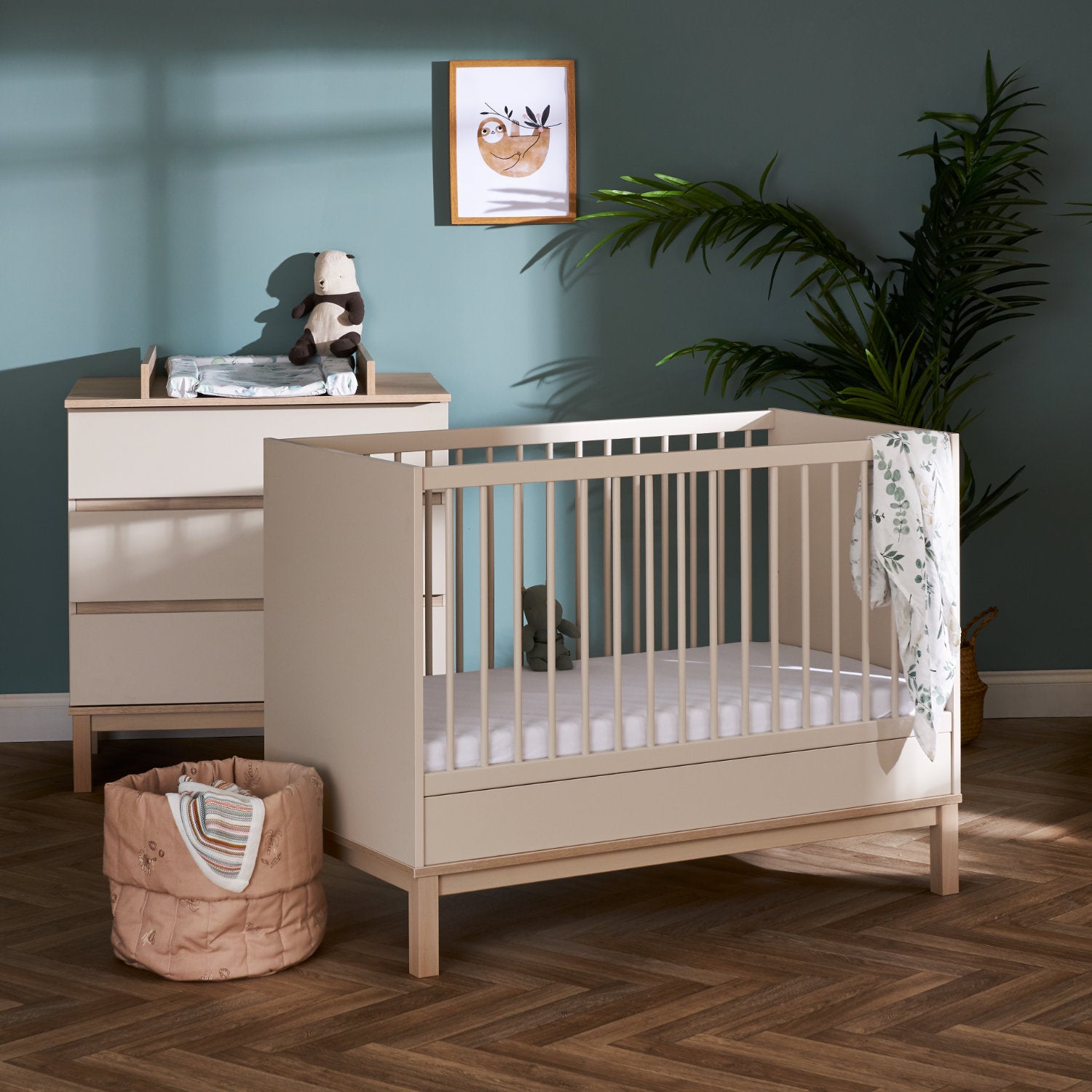 Astrid Mini Cot Bed - Satin