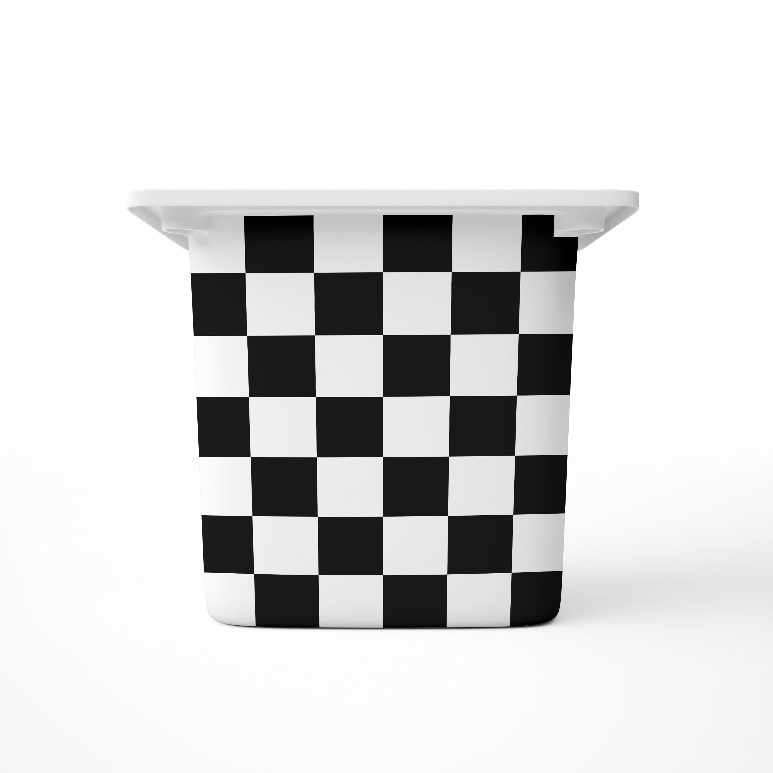 Black Check - IKEA Trofast Drawer Stickers