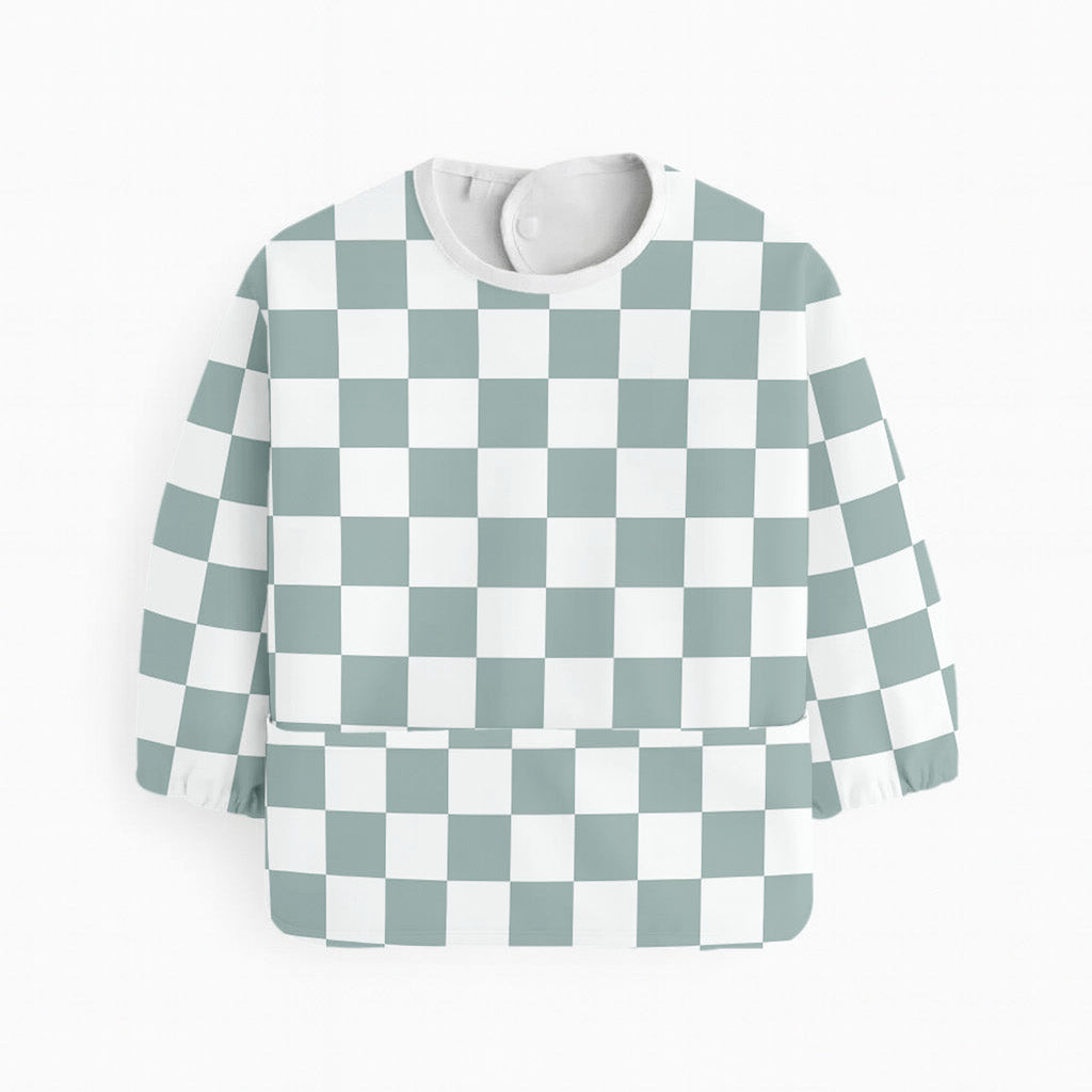 Coverall Bib - Blue Check