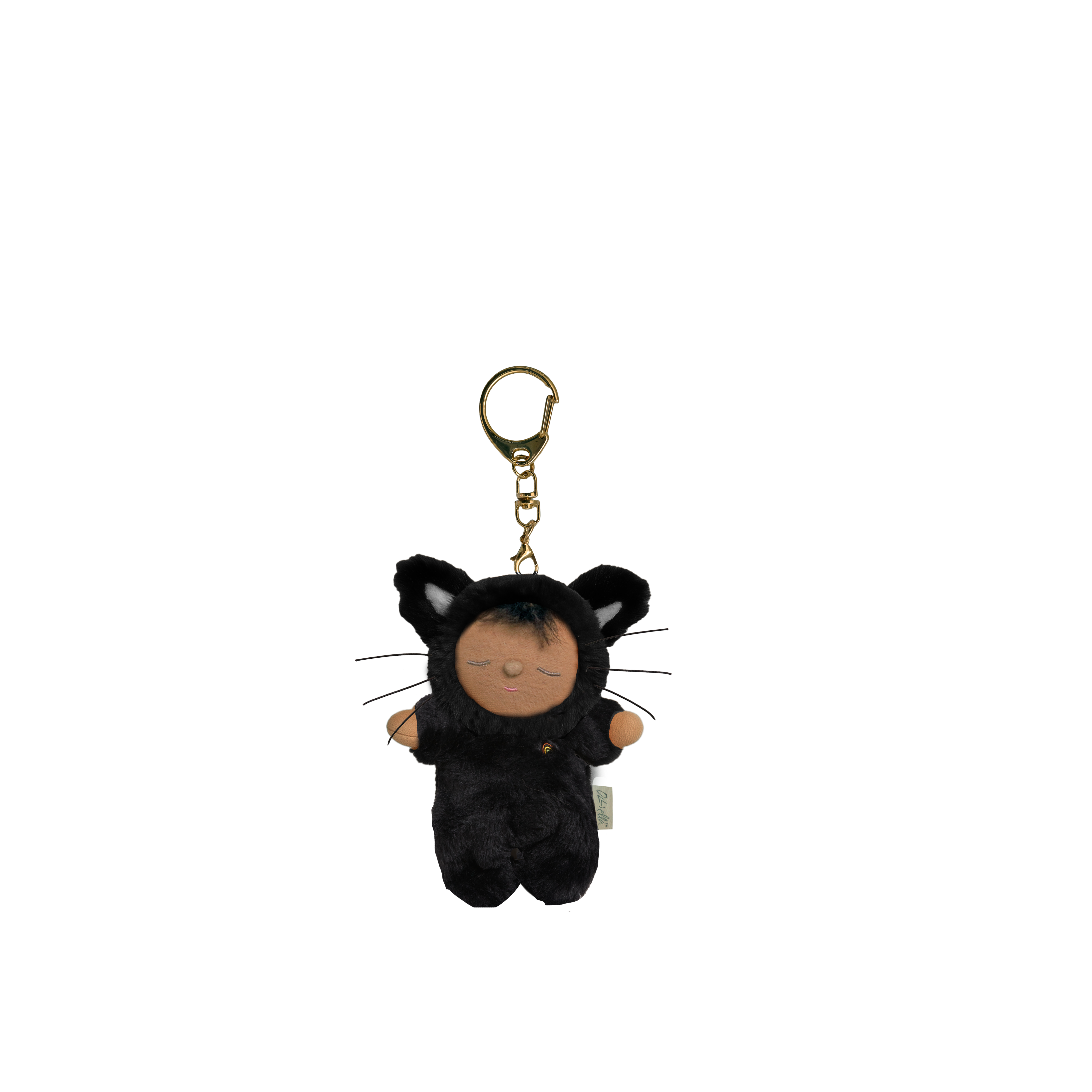 Cozy Bag Charm - Black Cat Knox