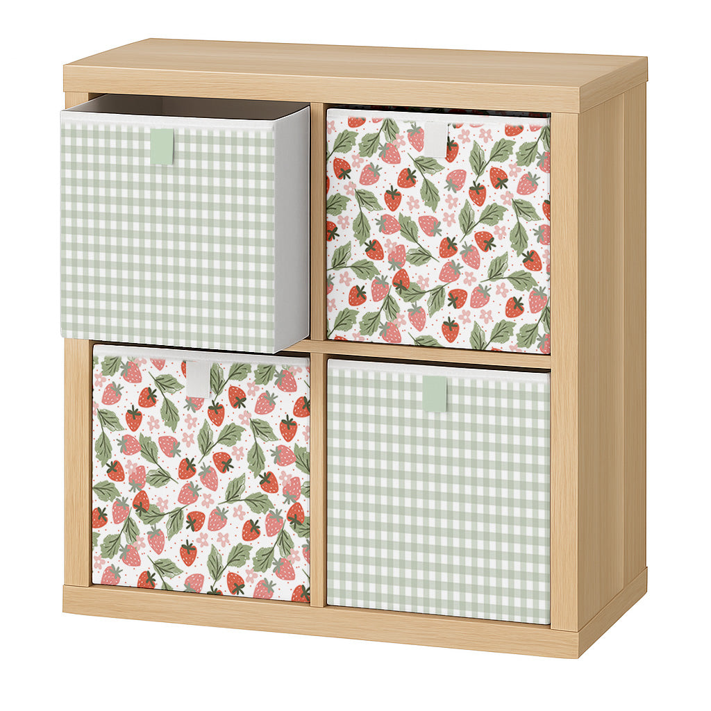 Cube Storage Box - Strawberry