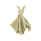 Knitted Bunny Comforter - Green