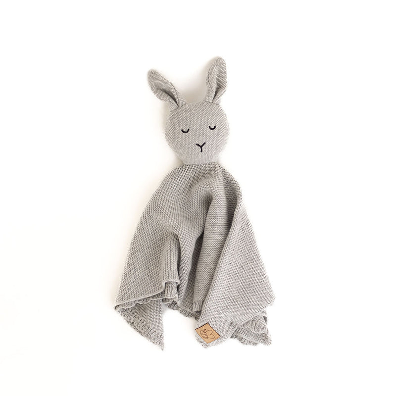 Blanket & Bunny Comforter Gift Set - Grey