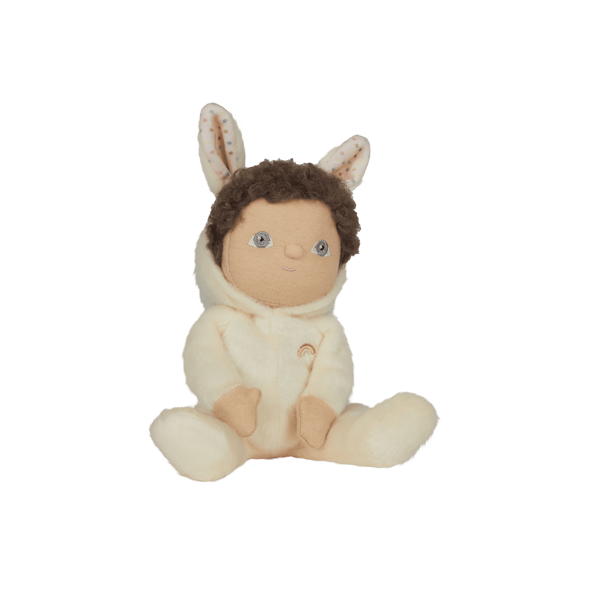 Dinky Dinkum Fluffle Family - Basil Bunny - Cream