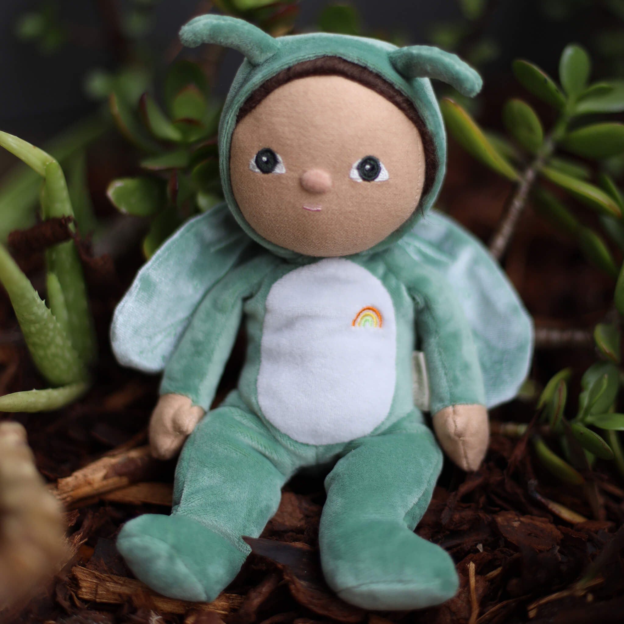 Dinky Dinkum Doll - Gideon Grasshopper - Green