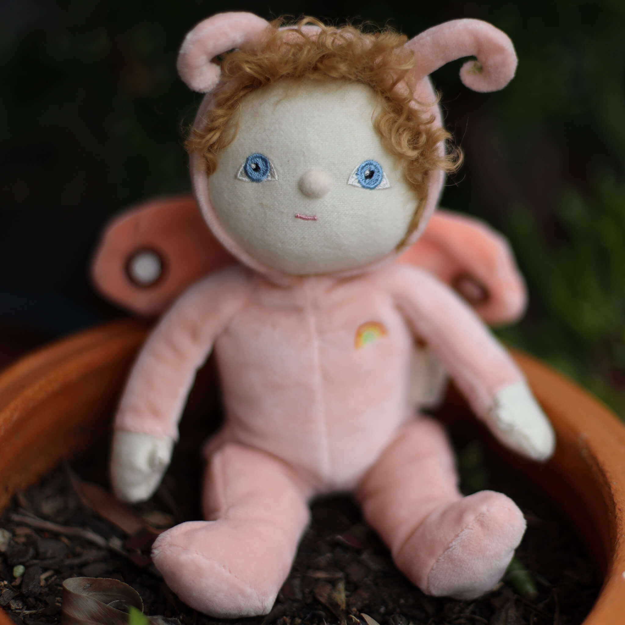 Dinky Dinkum Dolls - Millie Moth - Pink