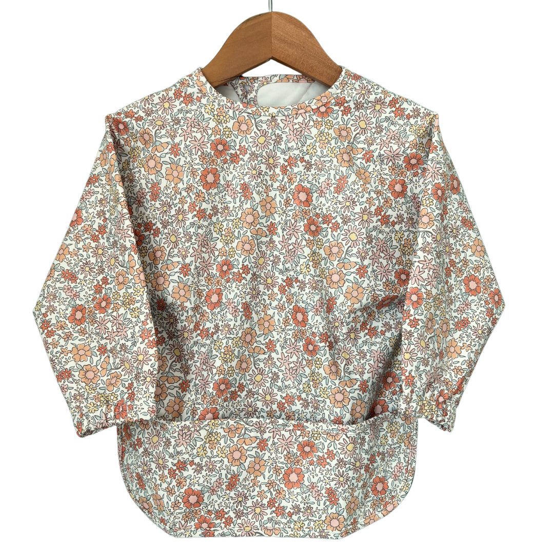 Coverall Bib - Ditsy Floral