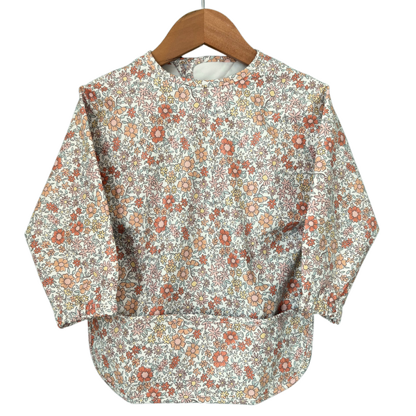 Coverall Bib - Ditsy Floral