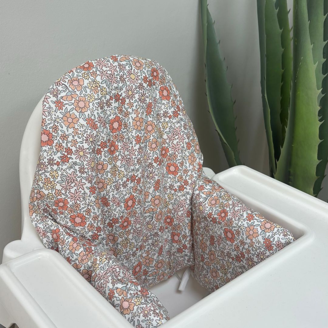 Waterproof Highchair Cushion Cover - Ditsy Floral