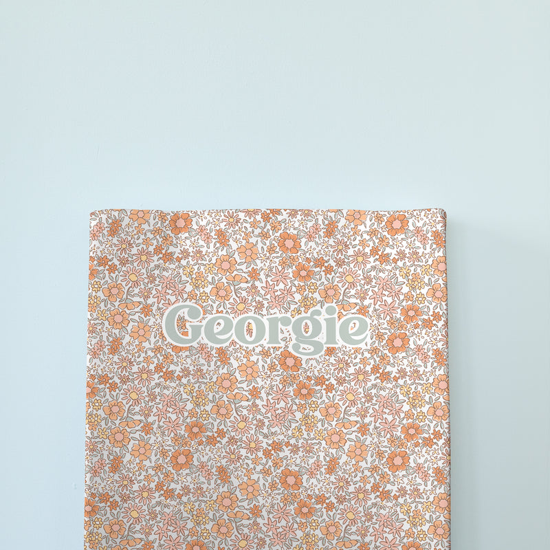 Personalised Changing Mat - Ditsy Floral