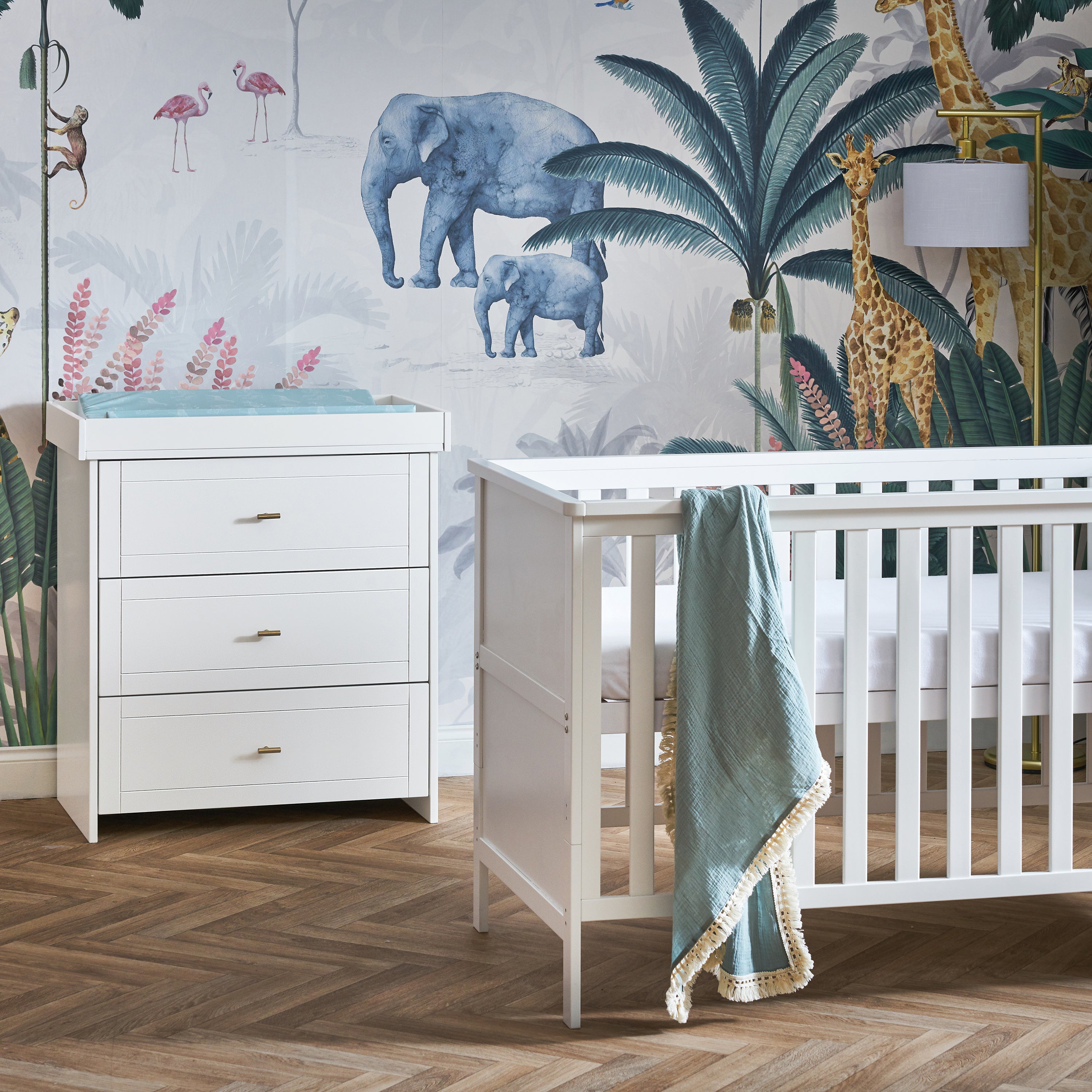 Evie 2 Piece Room Set - White