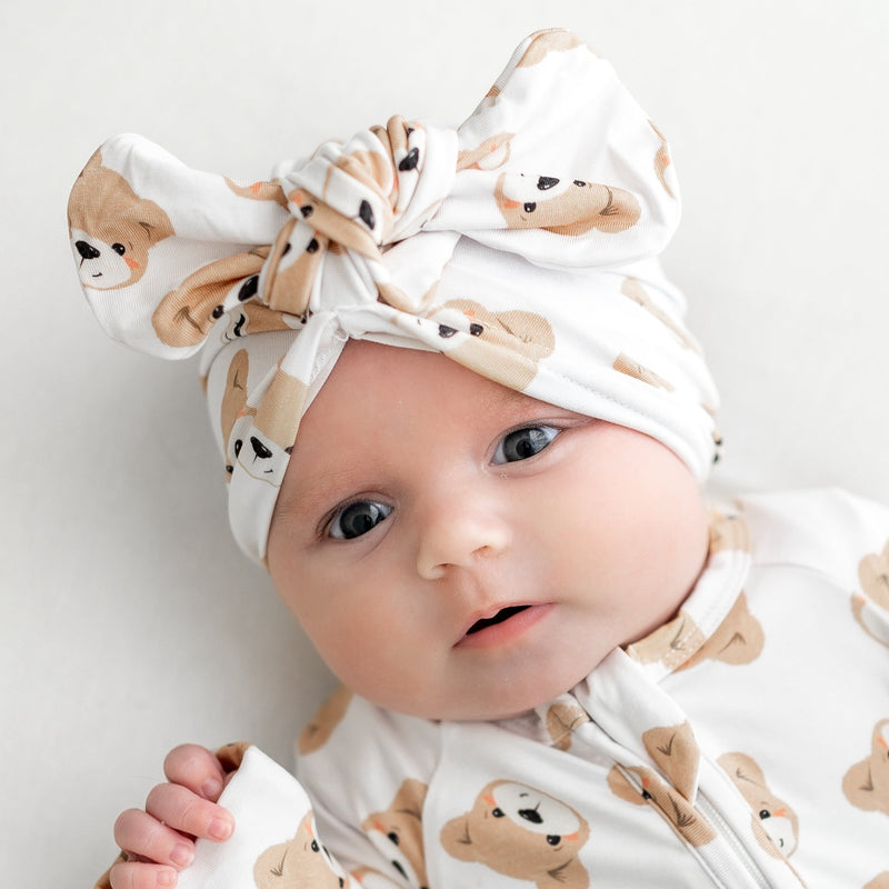 Bow Turban - Teddy Bears