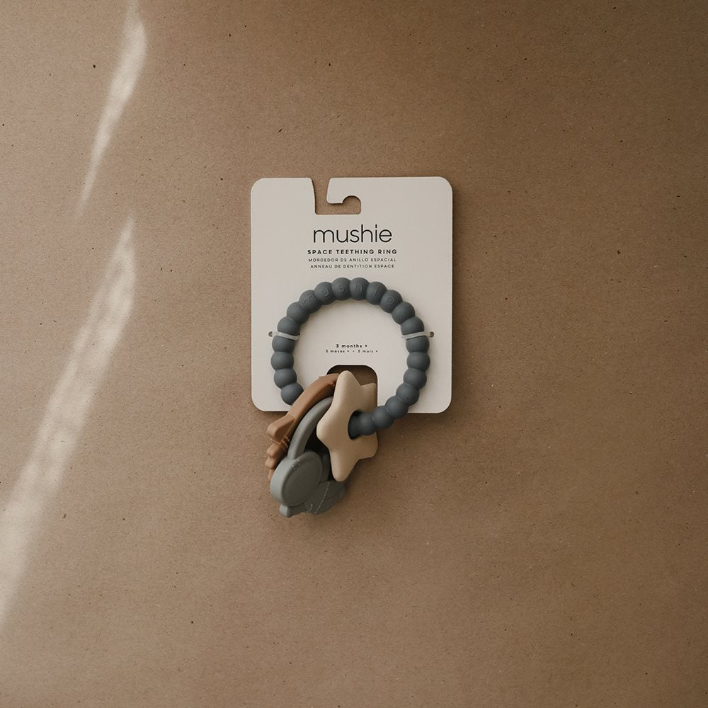 Mushie Teething Ring - Space