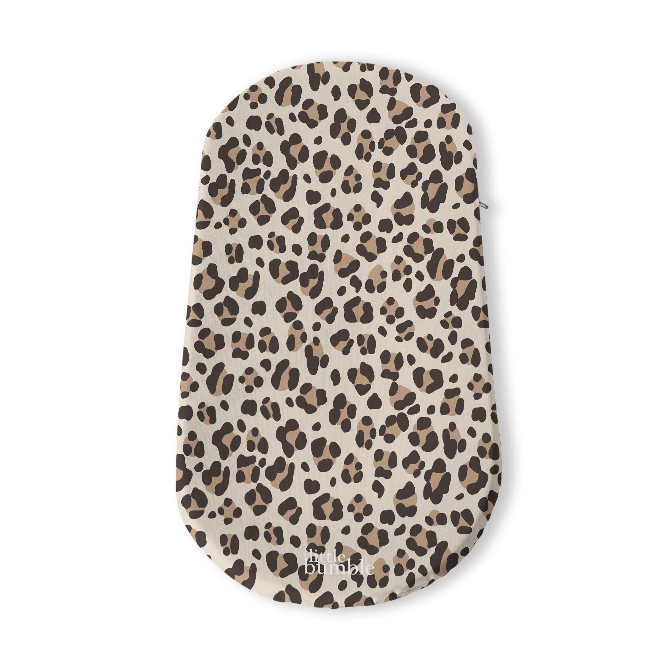 Changing Basket Mat Liner - Leopard Print