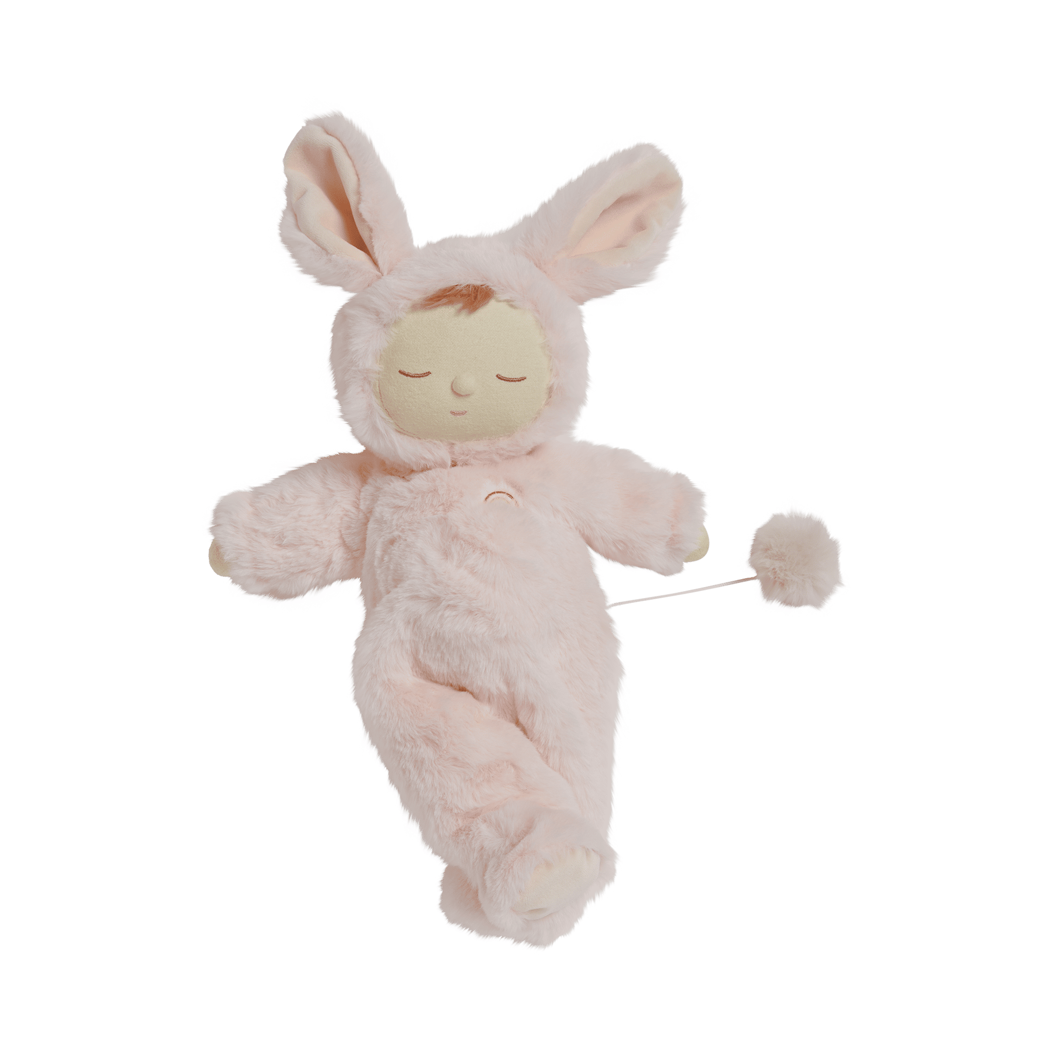 Lullaby Cozy Dinkum Bunny Moppet - Pink