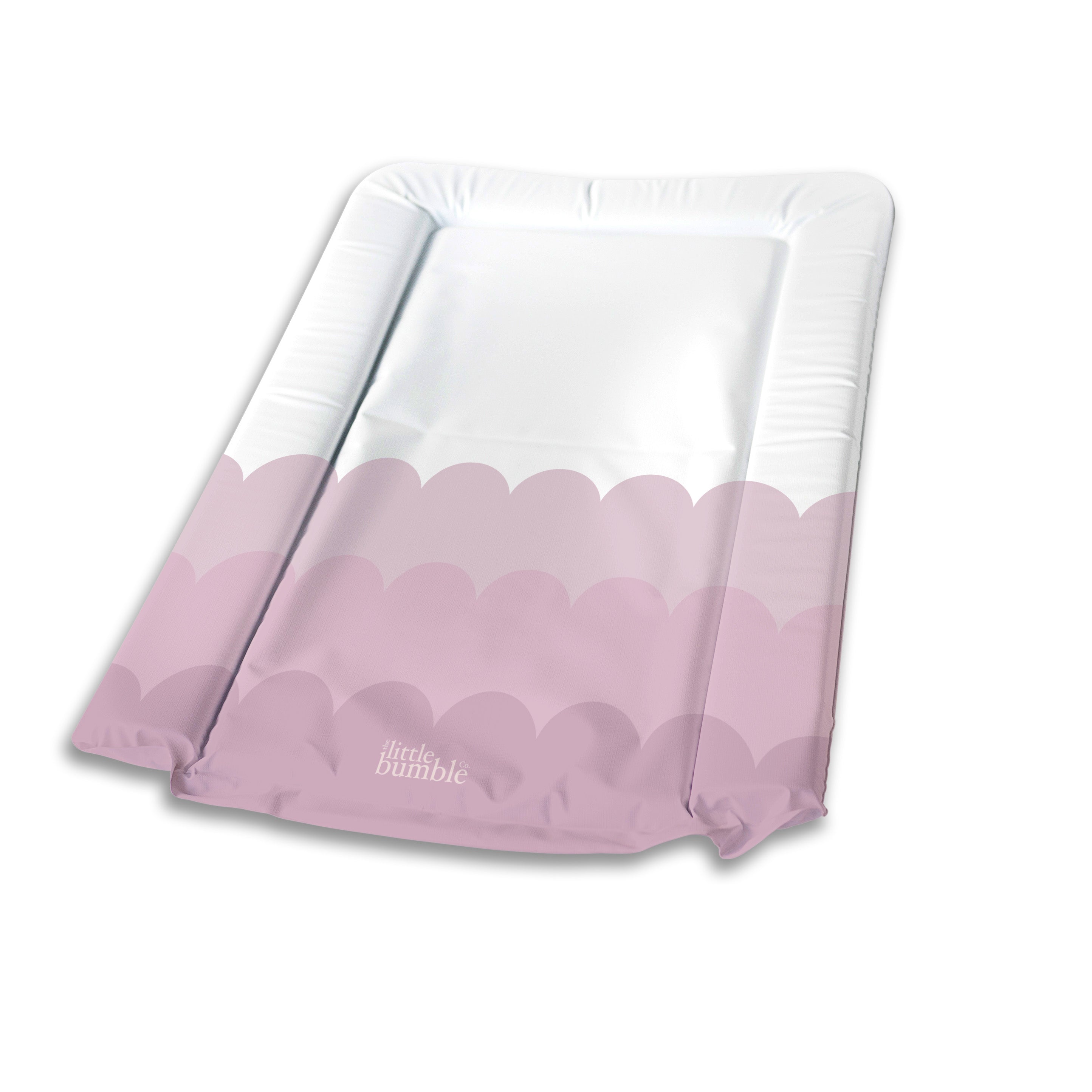 Standard Changing Mat - Mauve Scallops