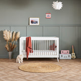 Maya Cot Bed - Nordic White