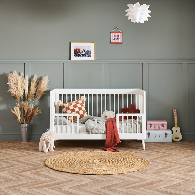 Maya Cot Bed - Nordic White