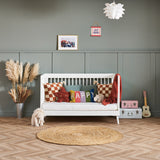 Maya Cot Bed - Nordic White