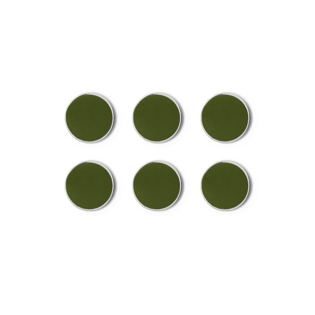 Mustard Made The Buttons in Olive