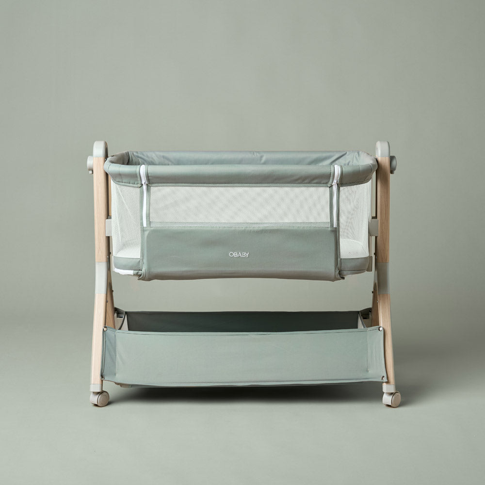 Cloud Bedside Crib - Sage
