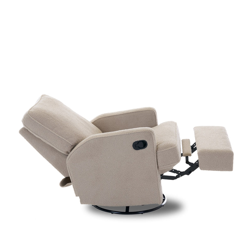 Madison Swivel Glider Recliner Chair - Truffle